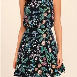 Lulus Do+Be Mini Floral Dress